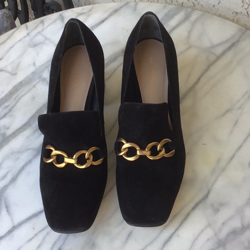 (New) Via Spiga Black Heels